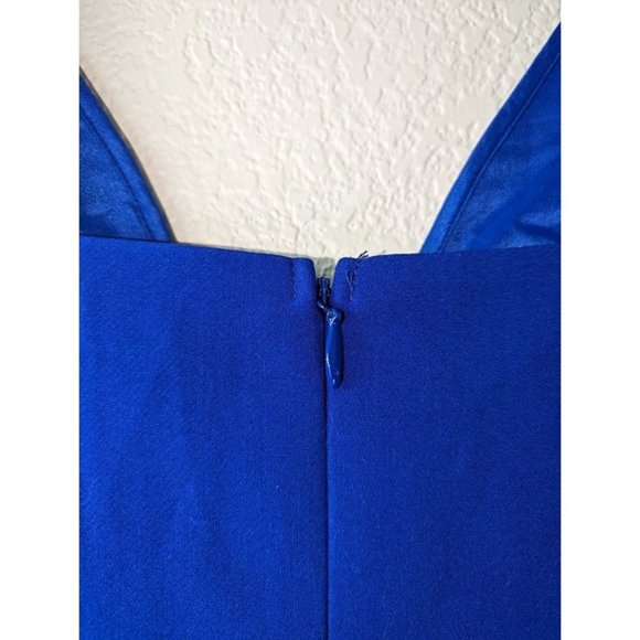 NWT Nordstrom Adelyn Rae Royal Blue Medium Lace Dress - Picture 8 of 10